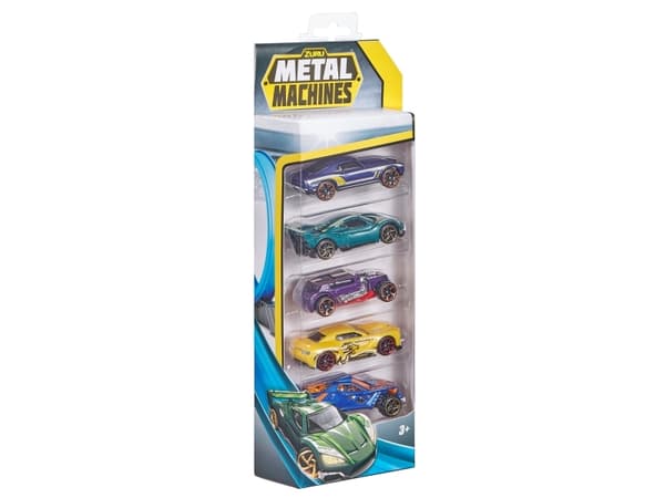 Metal Machines Mini Racing Car Toy 5 Pack Series 2