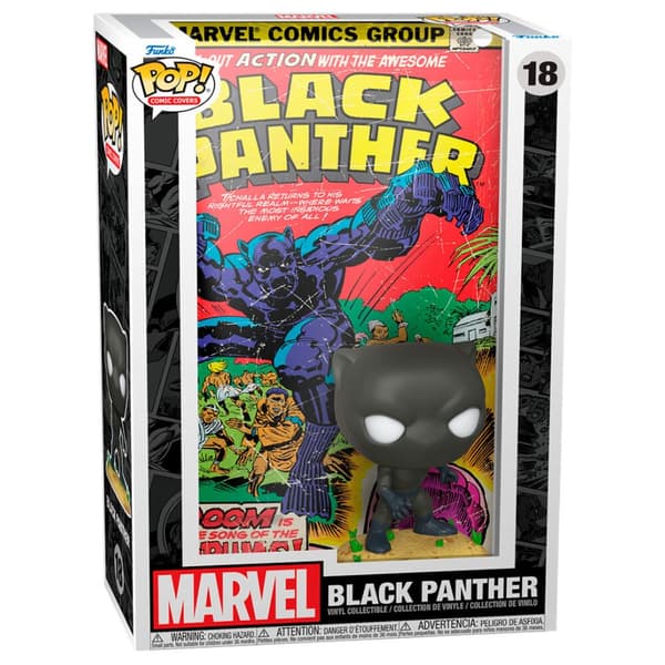 POP figure Comic Cover Marvel Black Panther
