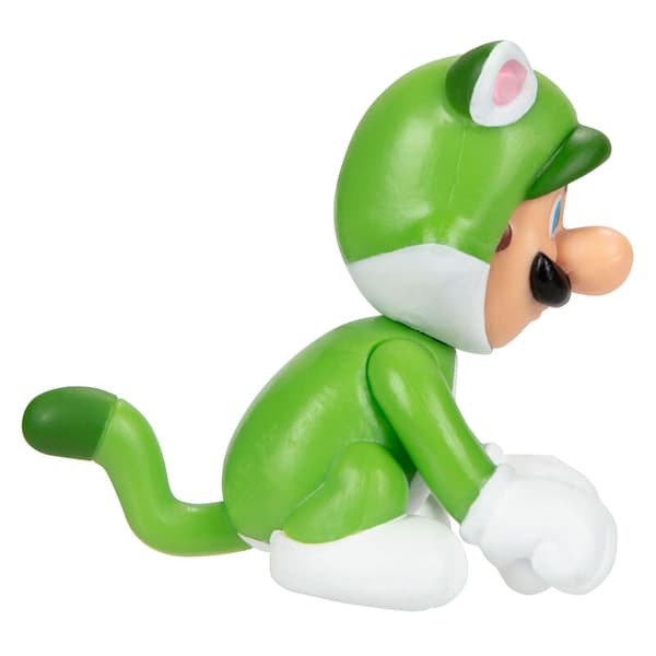 Nintendo Super Mario Cat Luigi figure 6,5cm
