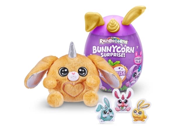 RAINBOCORNS plysjleketøy med tilbehør Bunnycorn, 9260/9260SQ1