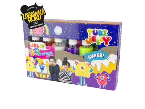 Tuban 6-farger Tubi Jelly sett - Monsters ( TU3324 )