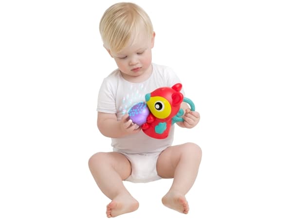 Playgro 0186993, Babygym, Lekestang, Gir fra seg lyd, Flerfarget