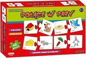 Abino pedagogiska pussel Para ihop ABINO