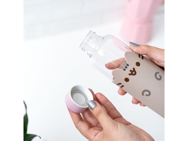 Pusheen - Lasinen vesipullo 500 ml