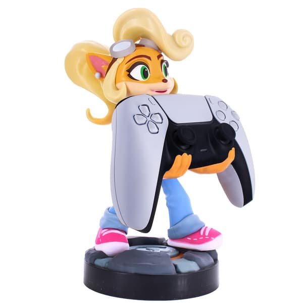 Crash Bandicoot Coco figure clamping bracket Cable guy 21cm