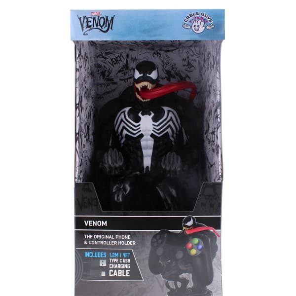 Marvel Venom figure clamping bracket Cable guy 20cm