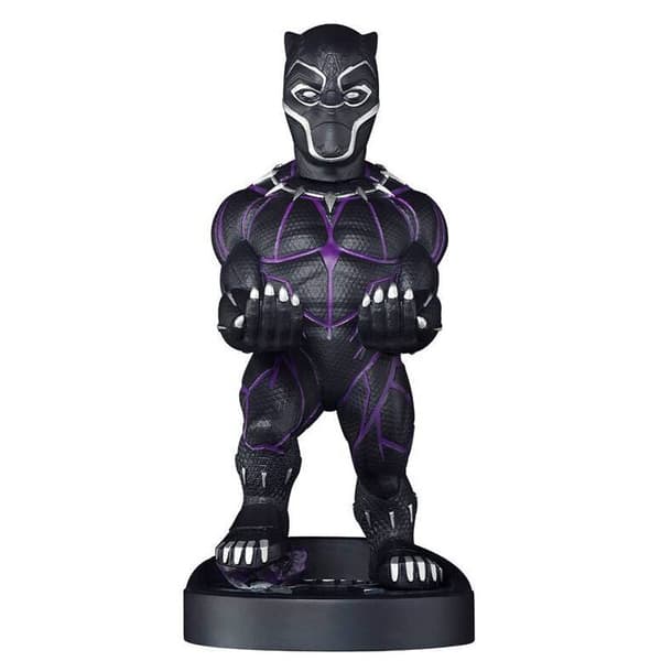 Marvel Black Panther figure clamping bracket Cable guy 21cm Sort