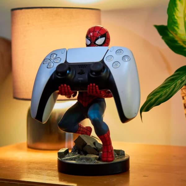 Marvel Spiderman figure clamping bracket Cable guy 21cm