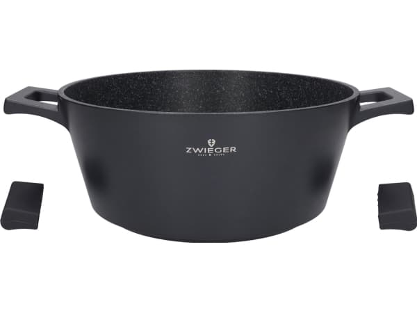 Zwieger Black Stone gryta med lock 28 cm