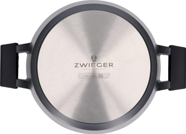 Zwieger Black Stone gryta med lock 28 cm