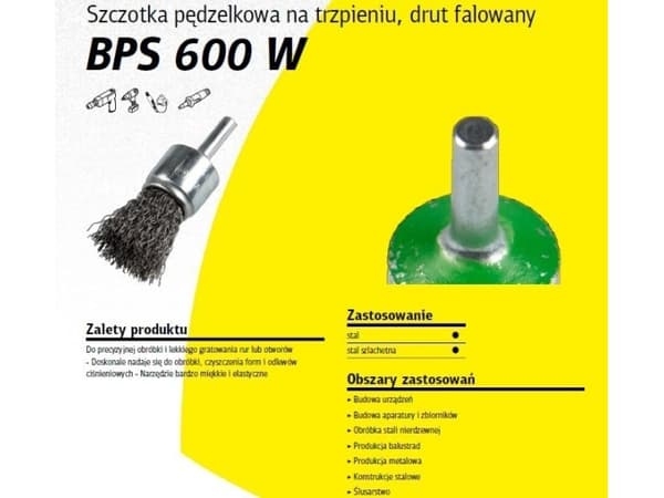 Klingspor K.PEDDLE BRUSH 25 mm BPS600W DRUG FALSE NUTRILITE NUTRILITE