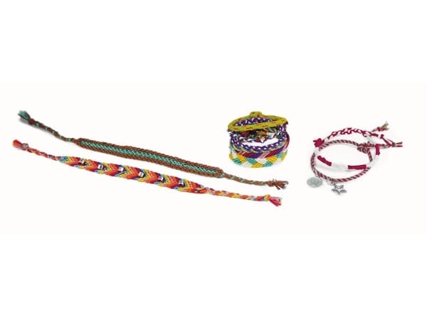 Buki Friendship Bracelets, Smykkesett for barn, 8 år, Flerfarget