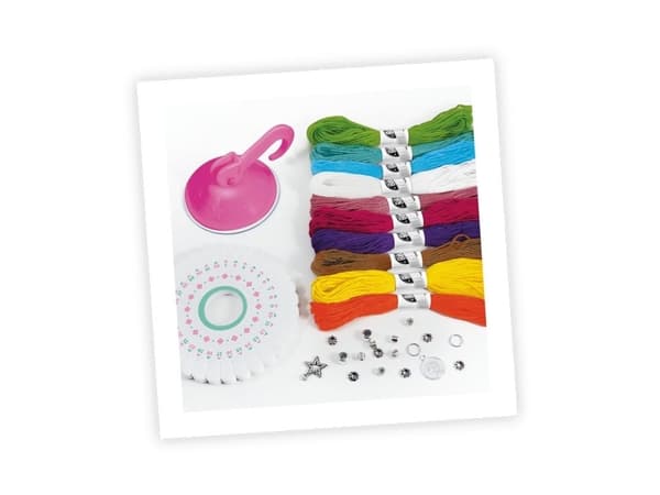 Buki Friendship Bracelets, Smykkesett for barn, 8 år, Flerfarget