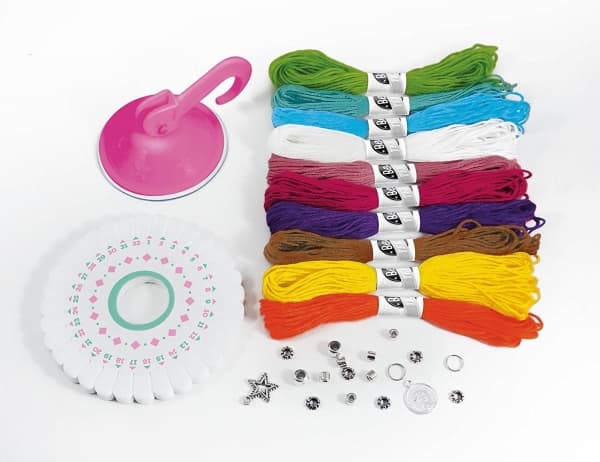 Buki Friendship Bracelets, Smykkesett for barn, 8 år, Flerfarget