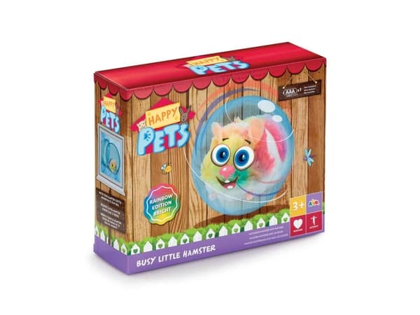 HAPPY PETS Busy Little Hamster 2 asst. assorteret