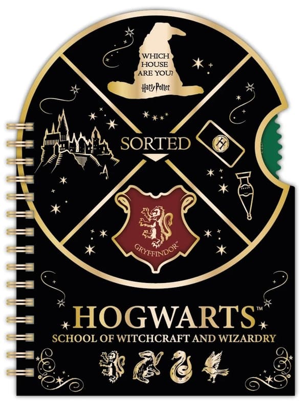 Blue Sky Harry Potter Spinner Notebook