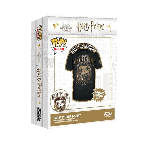Funko Boxed Tee: Hp- Quidditch Harry