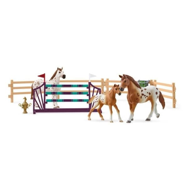 Schleich - Träning på Horse Club Lisa -tävlingen - 42433