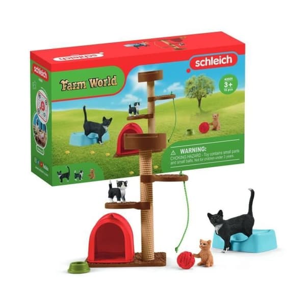 Schleich - Underhållning för söta katter - 42501