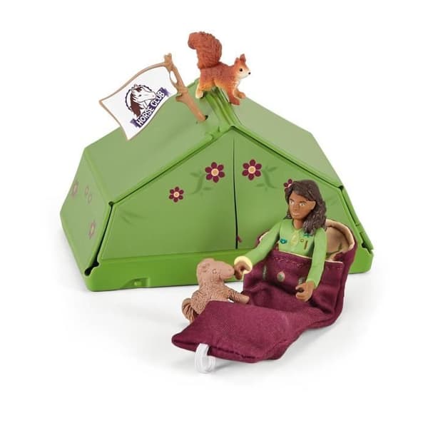Schleich - Adventures på Sarah Campsite - 42533
