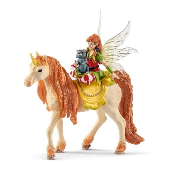 Schleich - Fairy Marween With a Scintillating Unicorn - 70567