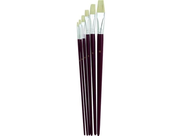 Grand Brushes 685B FLAT 6 STK. 2-12 SZCZECINA GRAND