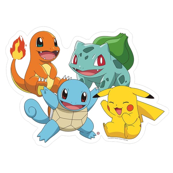 Pokémon Group Wall Lamp