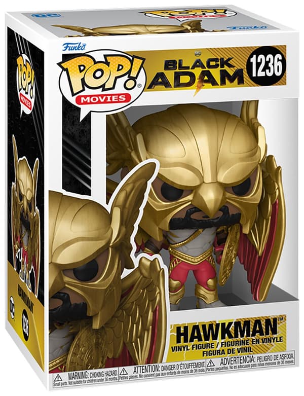 Funko Pop! Movies Black Adam Hawkman No 1236