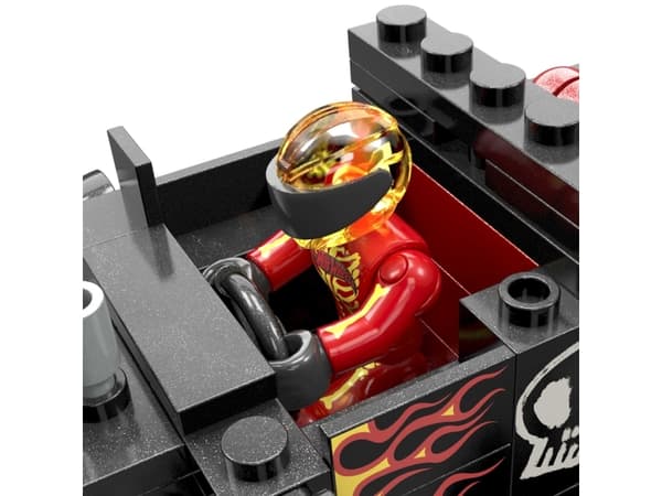 Mega Bloks Blocks Hot Wheels Monster Trucks Bone Shaker Stunt-triks