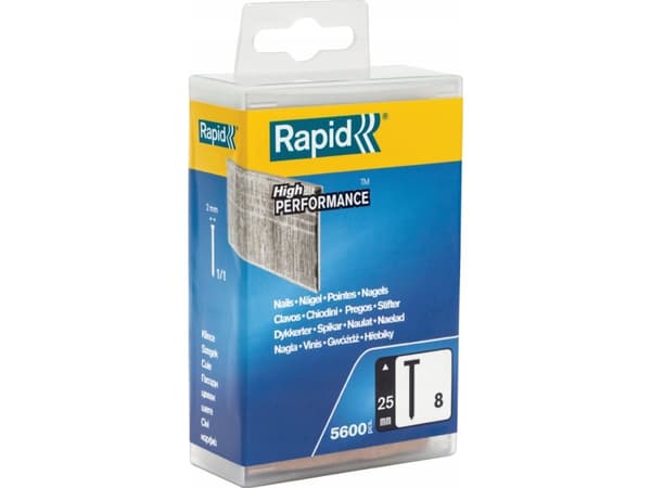 Rapid nr 8 (25 mm) - förpackning med 5600 st.