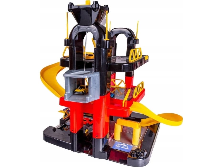 HTI TEAMSTERZ 3" Tower Garage 3 Levels + 5 Cars