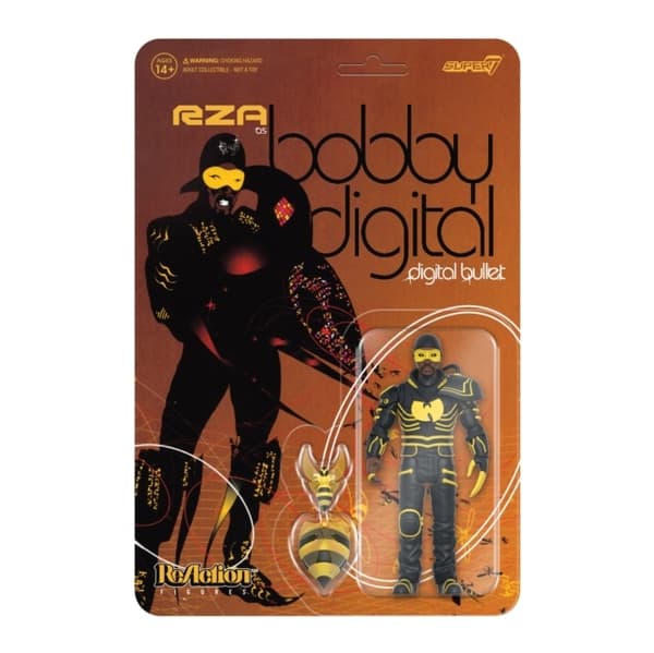Collectible figurine: Rza Reaction Wave 2 - Bobby Digital (Digital Bullet)