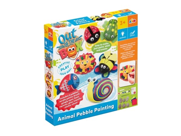 ANIMAL PEBBLE PAINTING