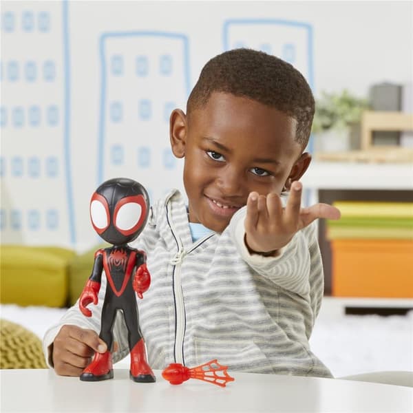Spidey Supersized Figur Miles Morales