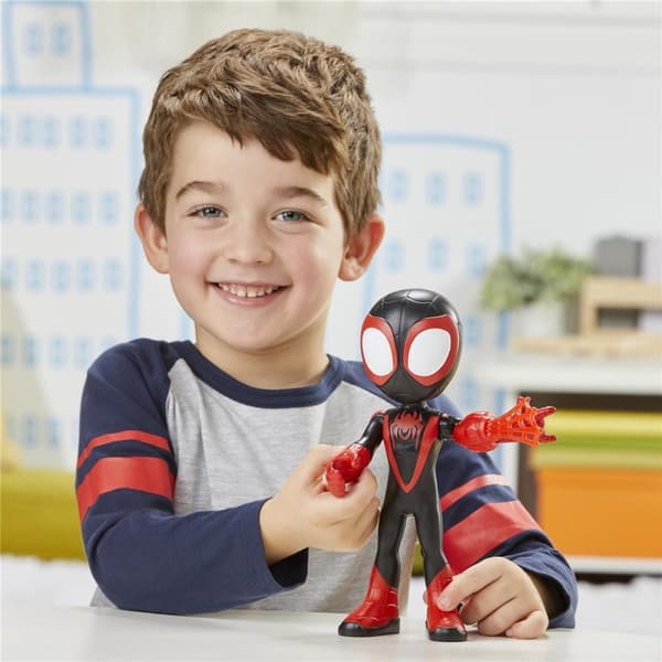 Spidey Supersized Figur Miles Morales