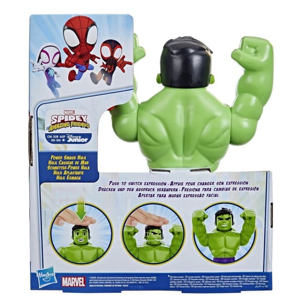Spidey Amazing Friends Power Smash Hulk