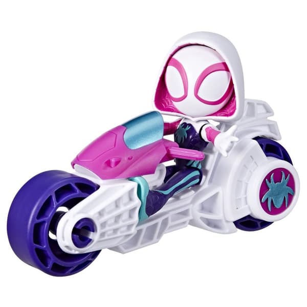 Spidey Amazing Friends Motorcykel Ghost Spider