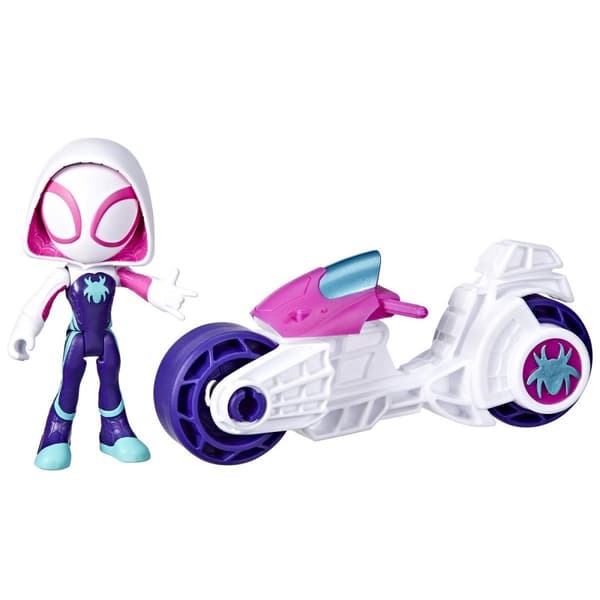 Spidey Amazing Friends Motorcykel Ghost Spider