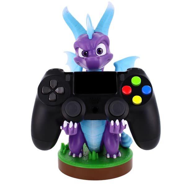 Spyro the Dragon figure clamping bracket Cable guy 21cm