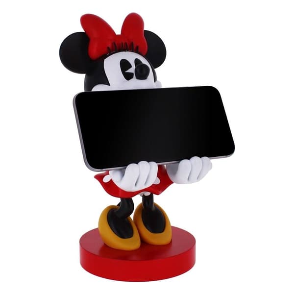 Disney Minnie figure clamping bracket Cable guy 21cm