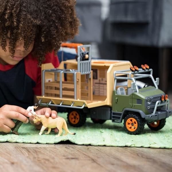 Schleich - stor djurräddningsbil - 42475