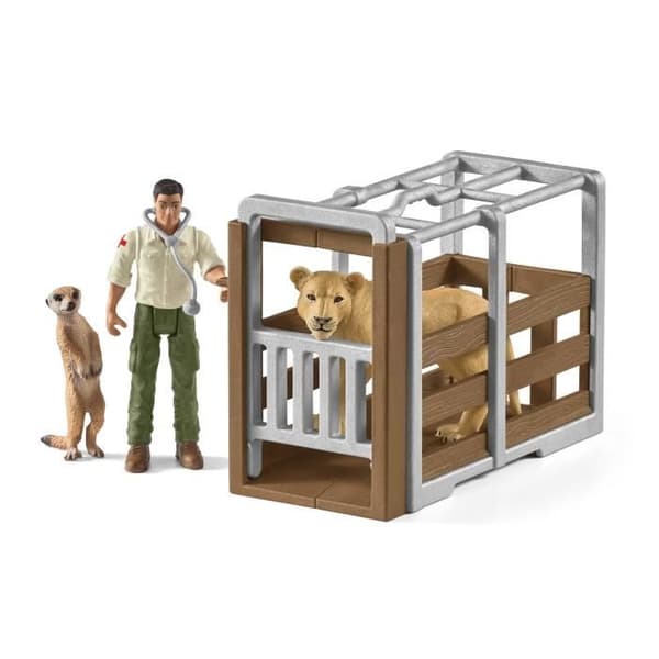 Schleich - stor djurräddningsbil - 42475