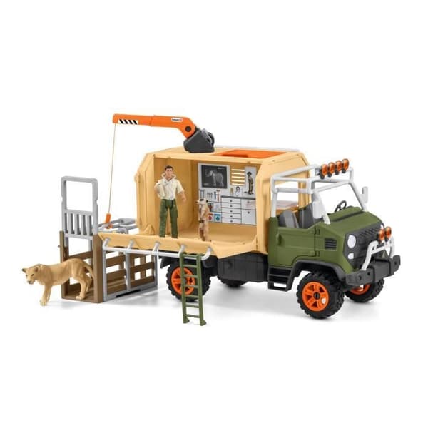 Schleich - stor djurräddningsbil - 42475