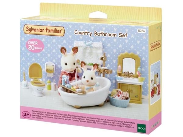 Sylvanian Families Sett med baderomsmøbler