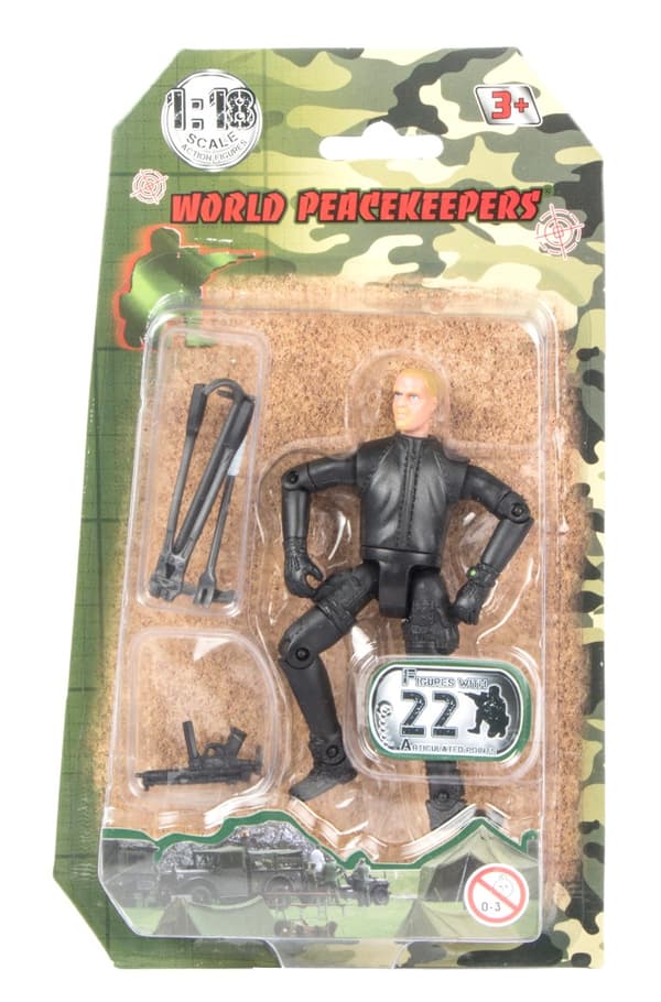 World Peacekeepers 1:18 Militär actionfigur  7B