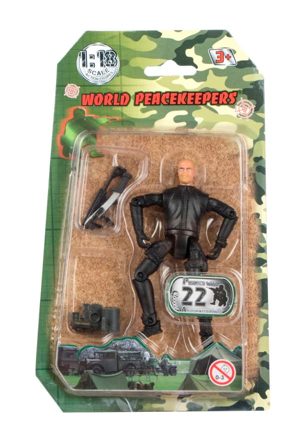 World Peacekeepers 1:18 Militär actionfigur 7D
