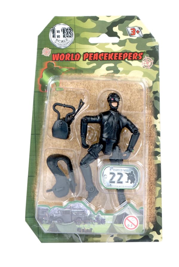 World Peacekeepers 1:18 Militär actionfigur  7E