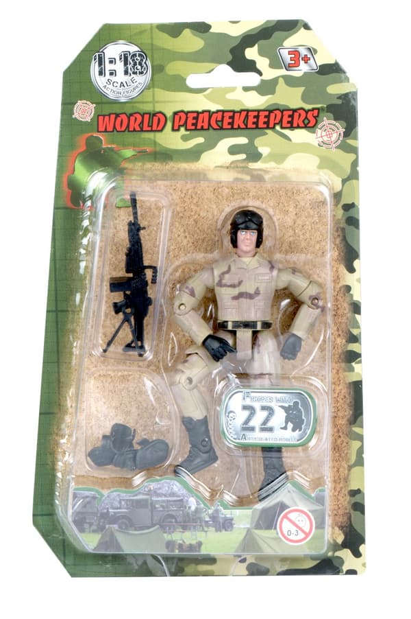 World Peacekeepers 1:18 Militär actionfigur  2A