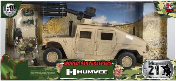 World Peacekeepers 1:18 Militär Humvee/Hummer modell A