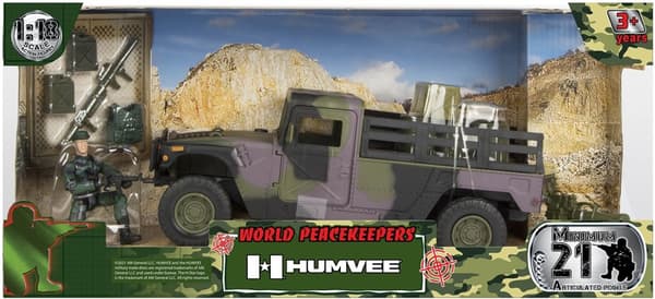 World Peacekeepers 1:18 Militär Humvee/Hummer modell C